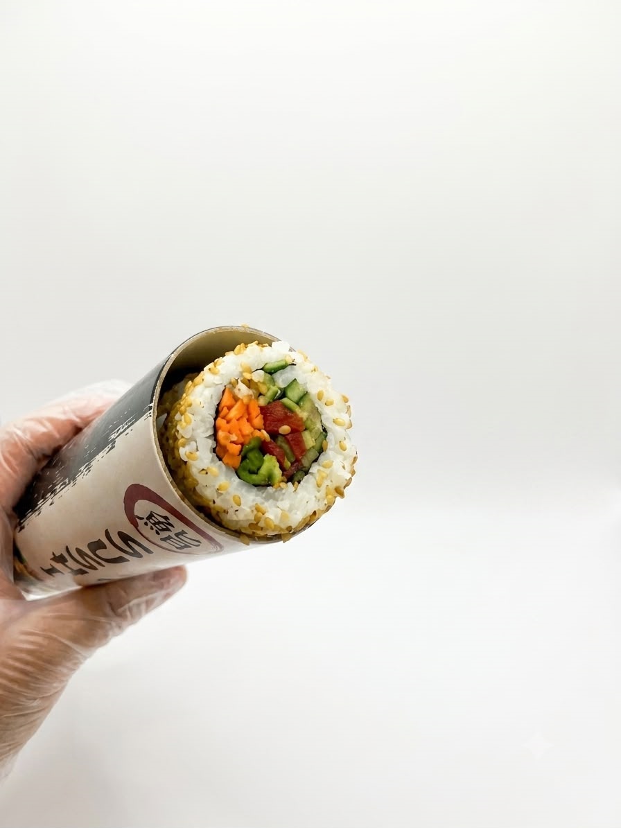 pop vegan roll
